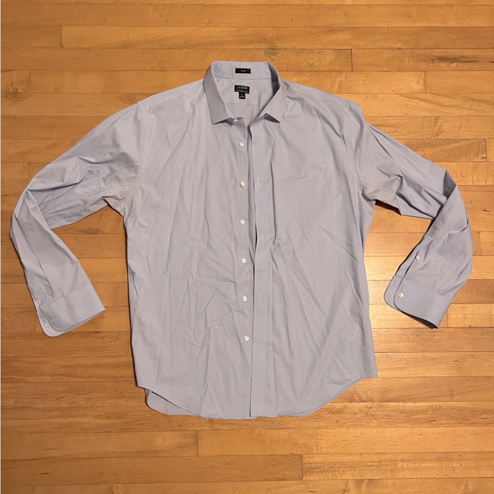 J. Crew Blue Dress Shirt